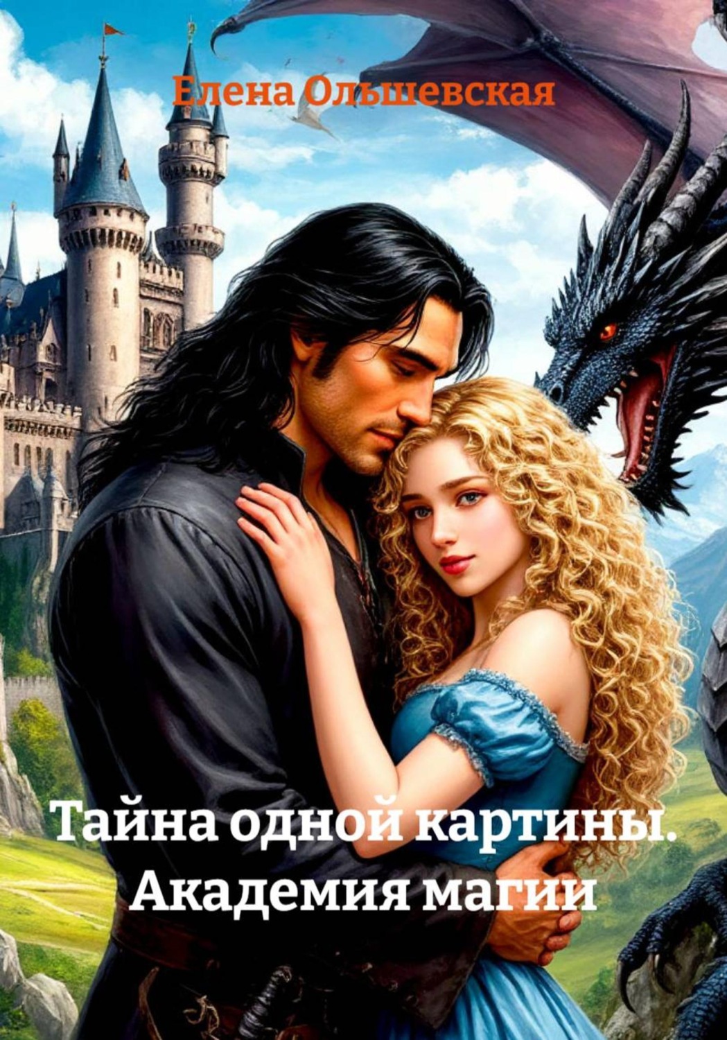 Обложка книги «Тайна одной картины. Академия магии»