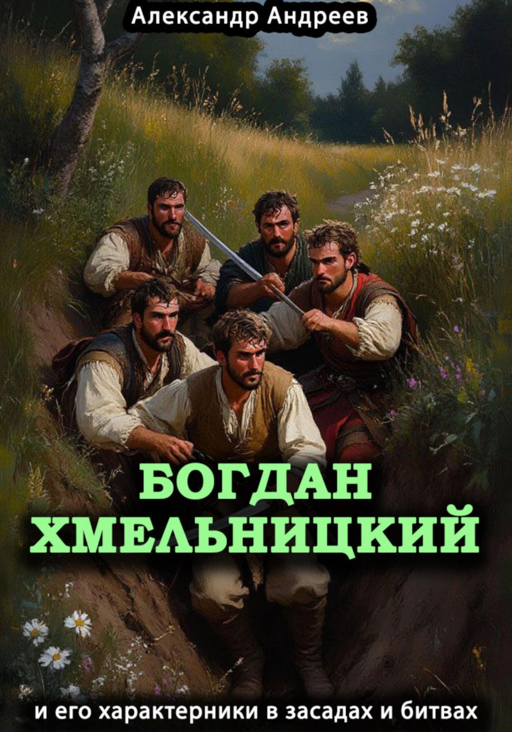 Обложка книги «Богдан Хмельницкий и его характерники в засадах и битвах»