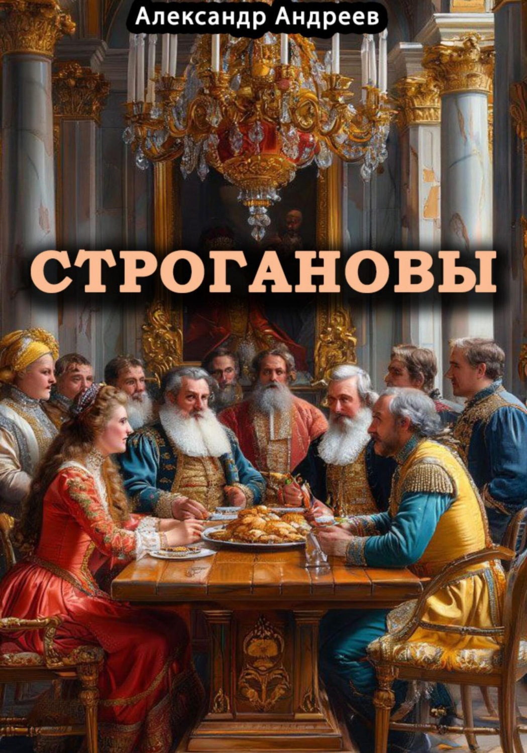 Обложка книги «Строгановы»