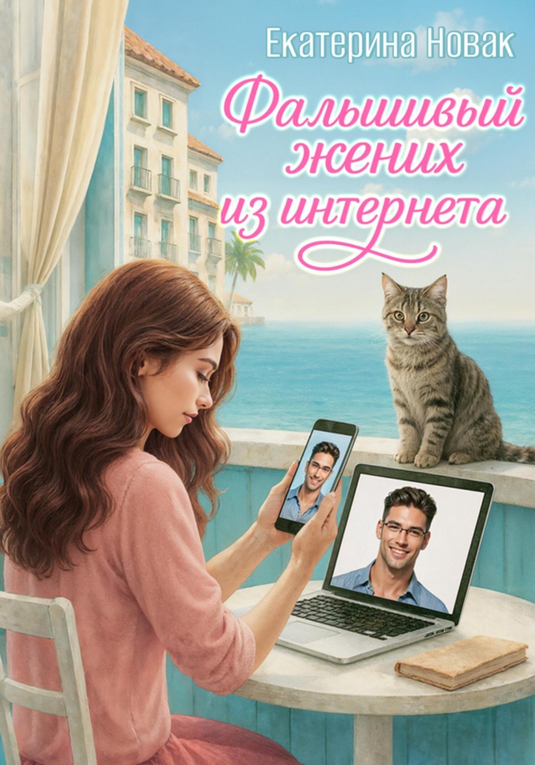 Обложка книги «Фальшивый жених из интернета»