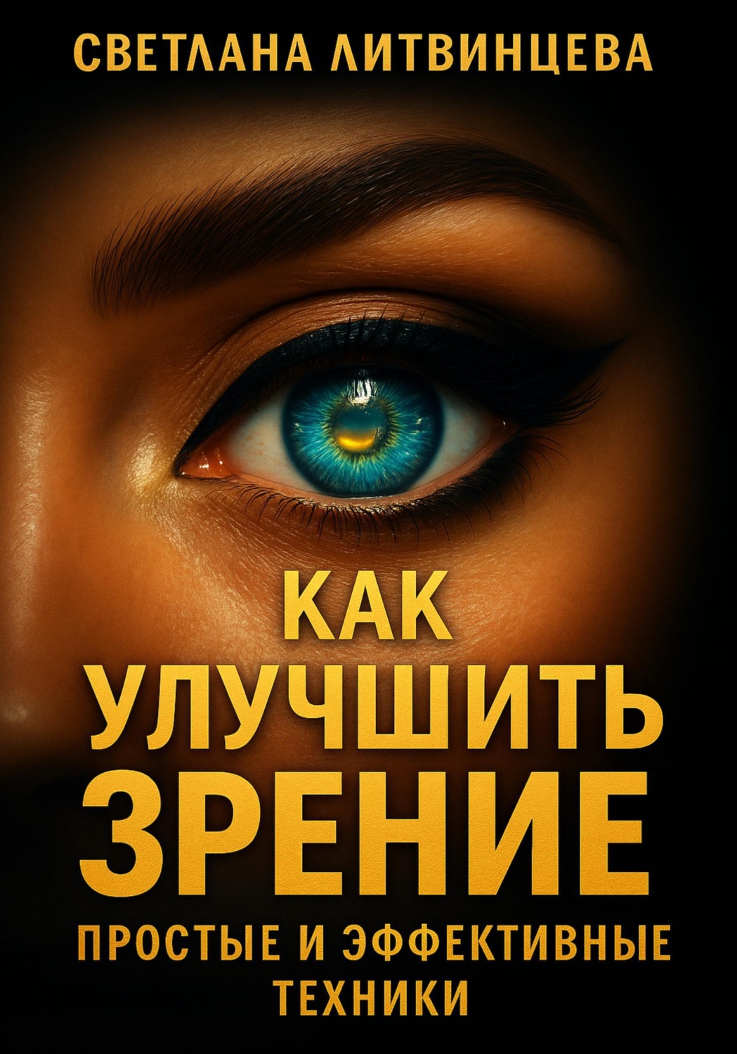 Обложка книги «Как улучшить зрение. Простые и эффективные техники»