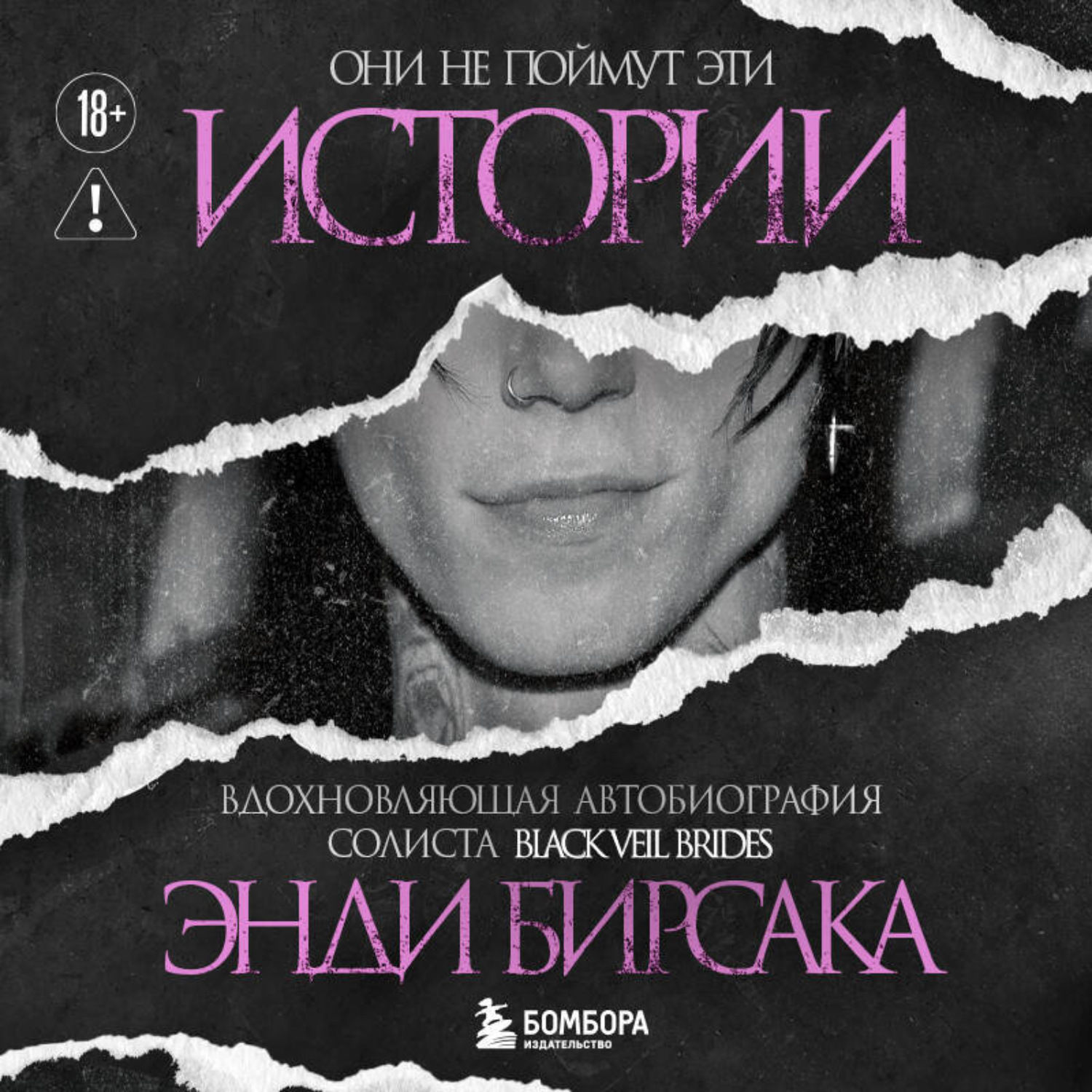Обложка книги «Они не поймут эти истории: Вдохновляющая автобиография солиста Black Veil Brides Энди Бирсака»