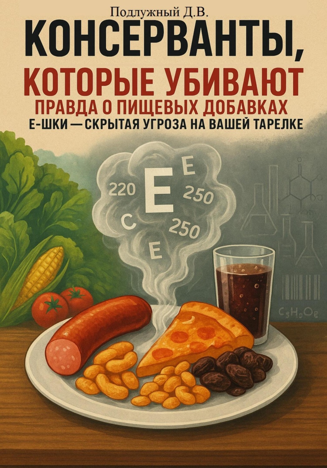 Обложка книги «Консерванты, которые убивают: правда о пищевых добавках. Е-шки – скрытая угроза на вашей тарелке»