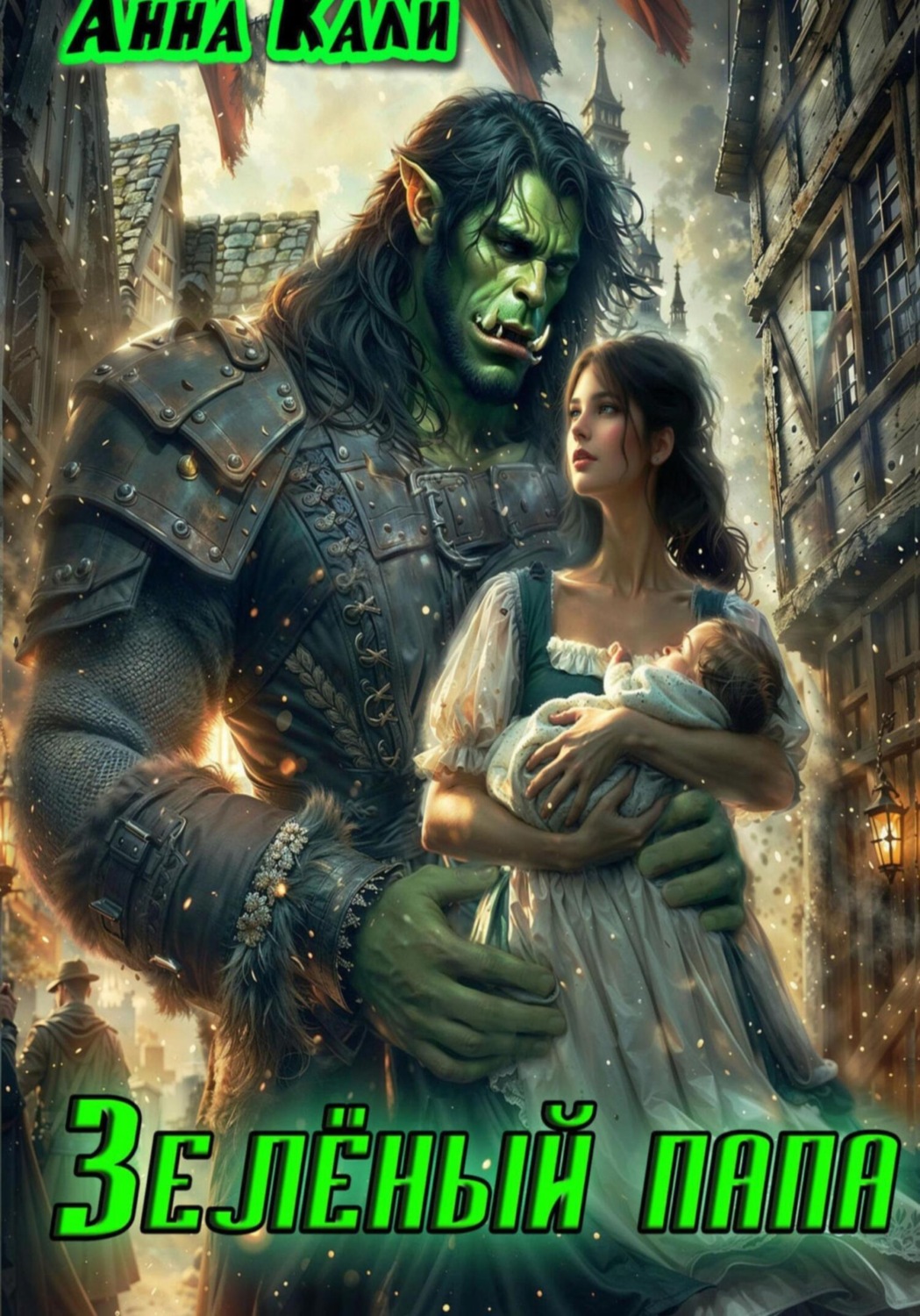 Обложка книги «Зелёный папа»