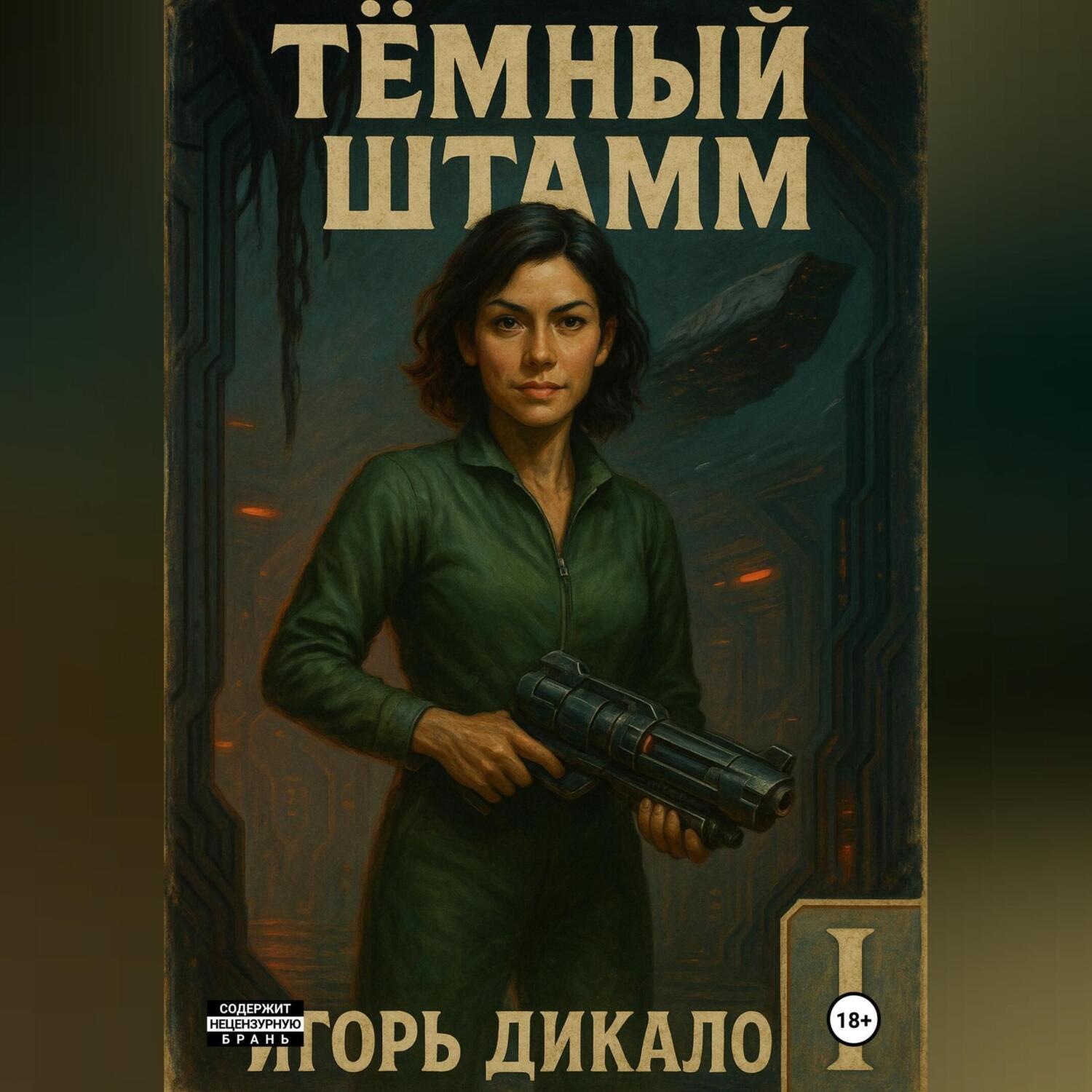 Обложка книги «Тёмный Штамм»