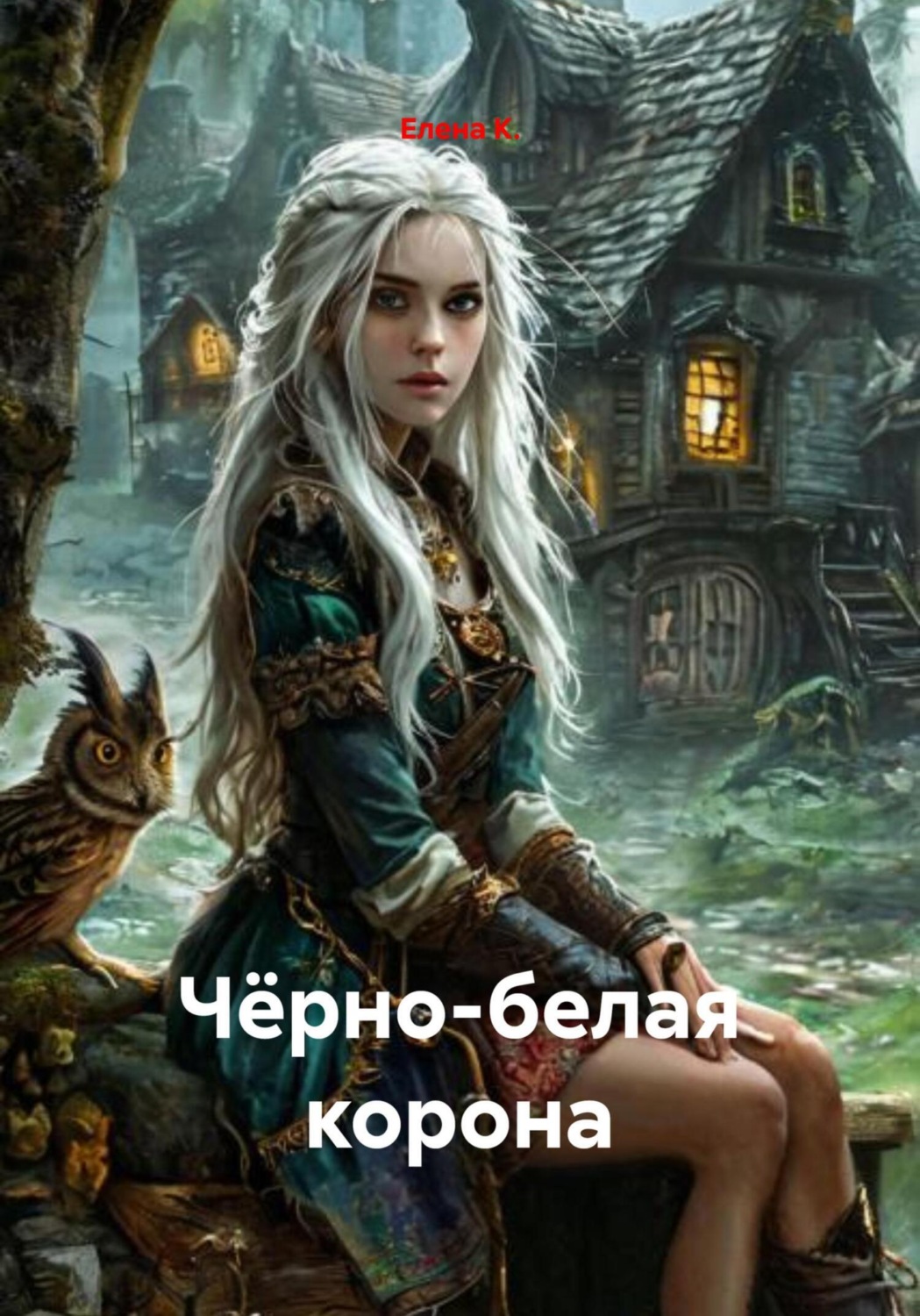 Обложка книги «Чёрно-белая корона»