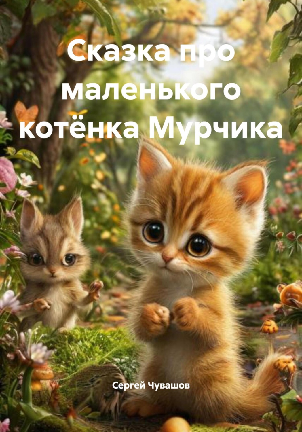 Обложка книги «Сказка про маленького котёнка Мурчика»