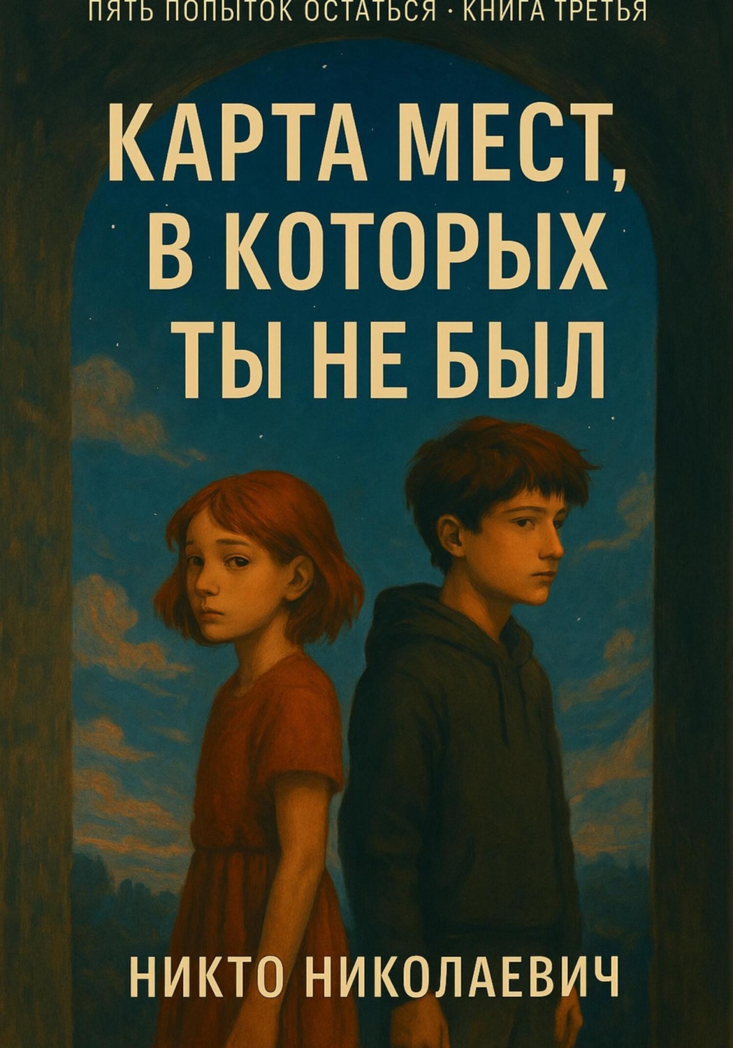 Обложка книги «Карта мест, в которых ты не был»