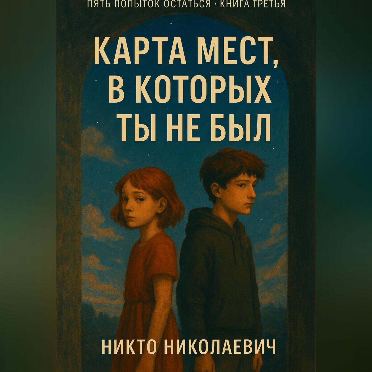 Обложка книги «Карта мест, в которых ты не был»
