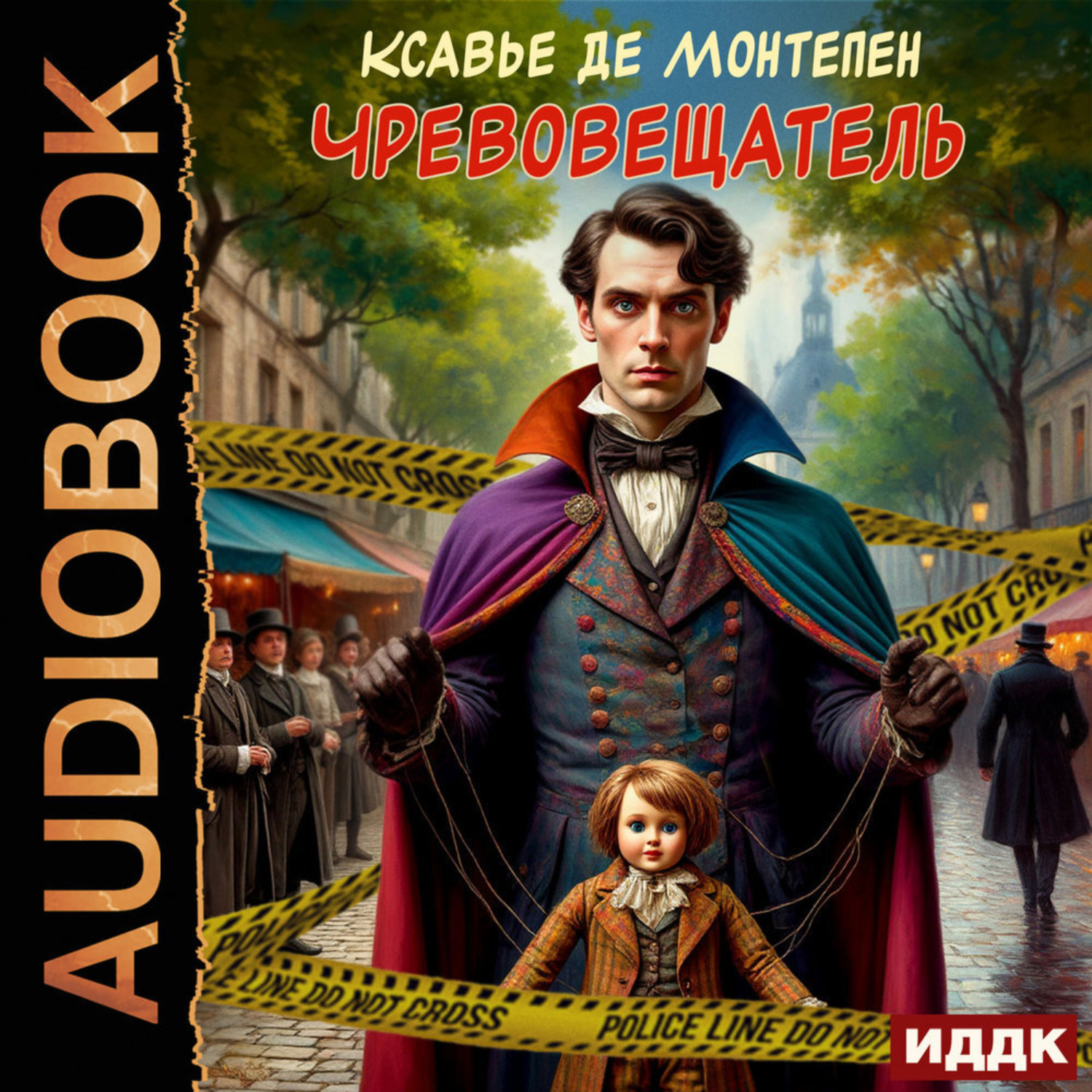 Обложка книги «Чревовещатель»