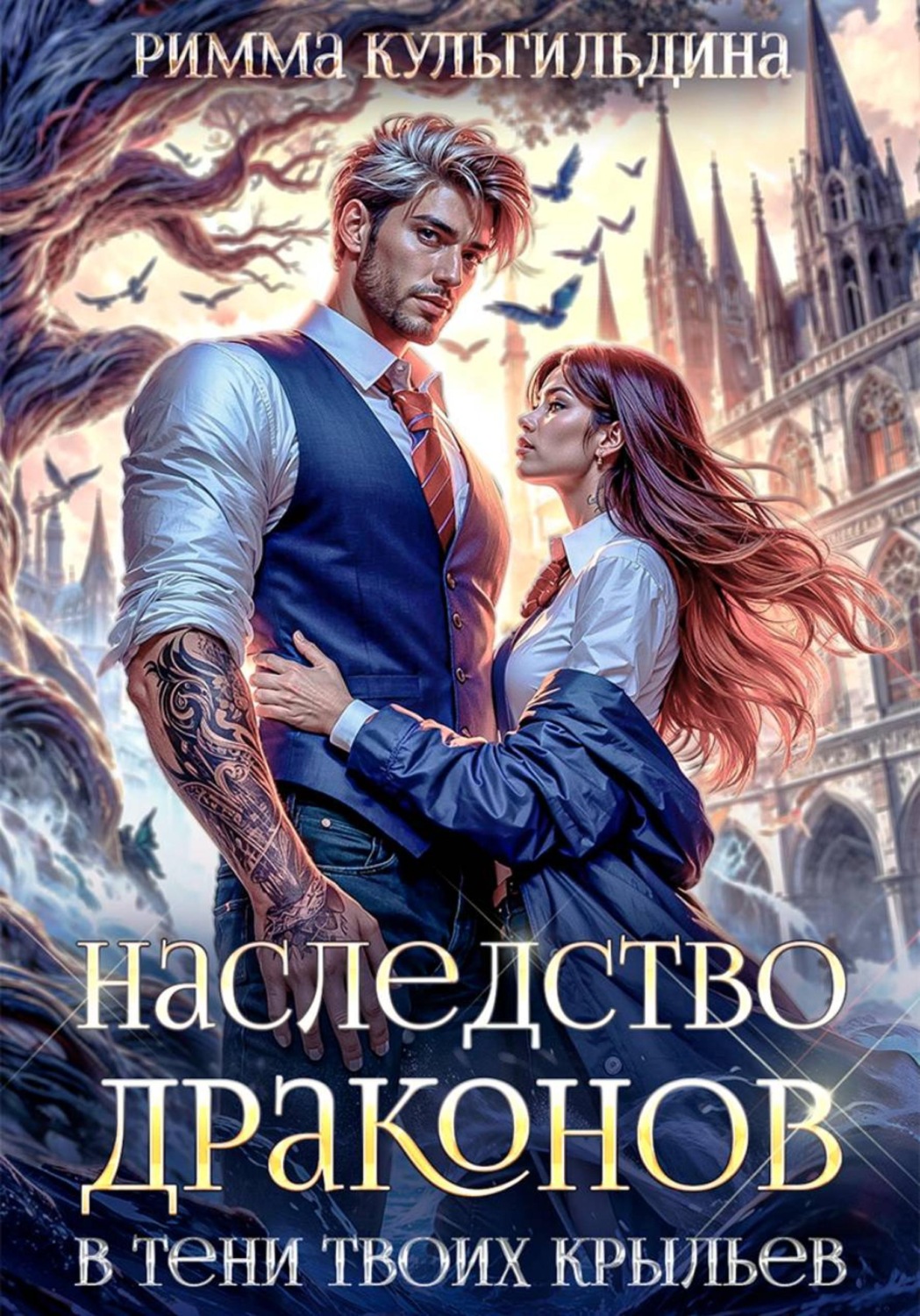Обложка книги «Наследство драконов. В тени твоих крыльев»
