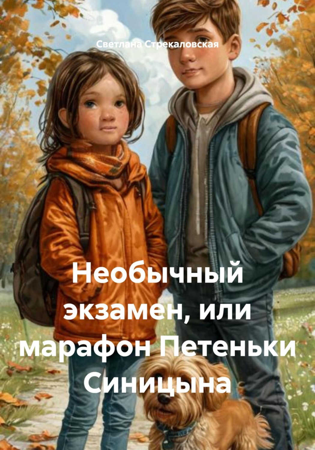 Обложка книги «Необычный экзамен, или Марафон Петеньки Синицына»