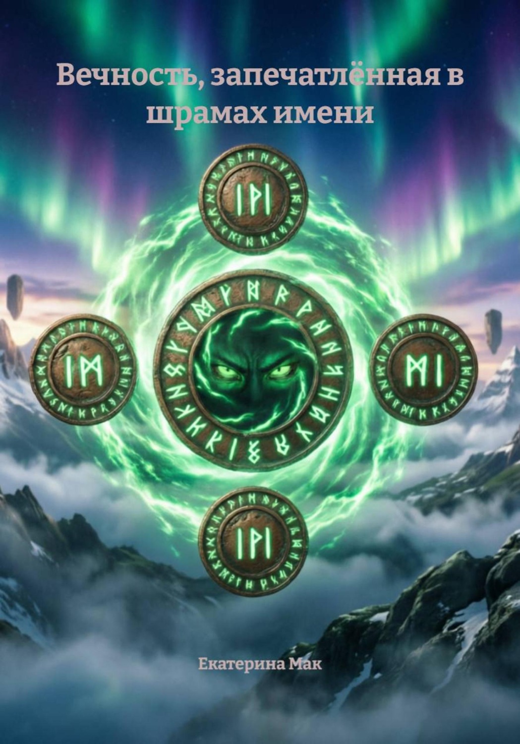 Обложка книги «Вечность, запечатлённая в шрамах имени»