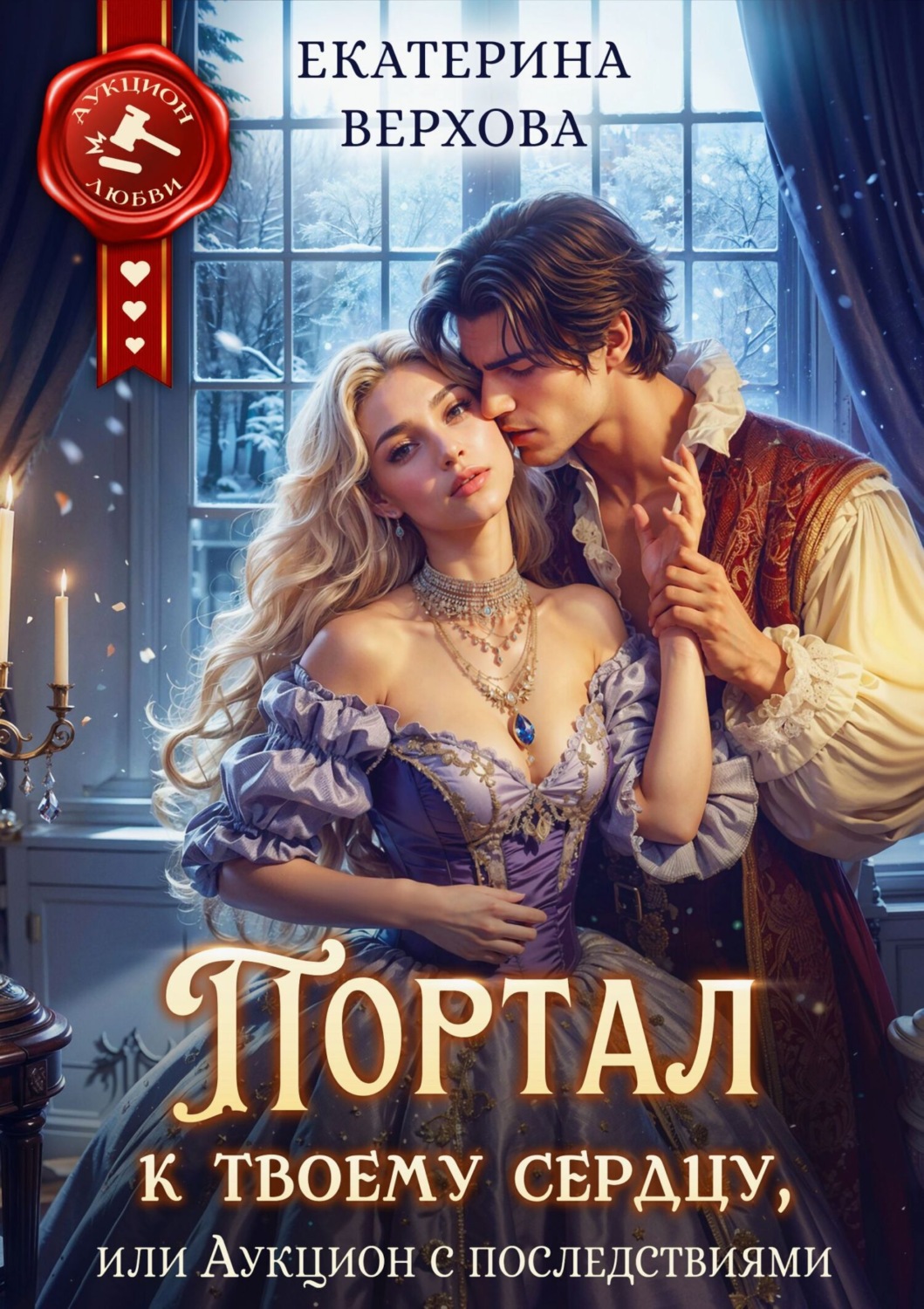 Обложка книги «Портал к твоему сердцу, или Аукцион с последствиями»