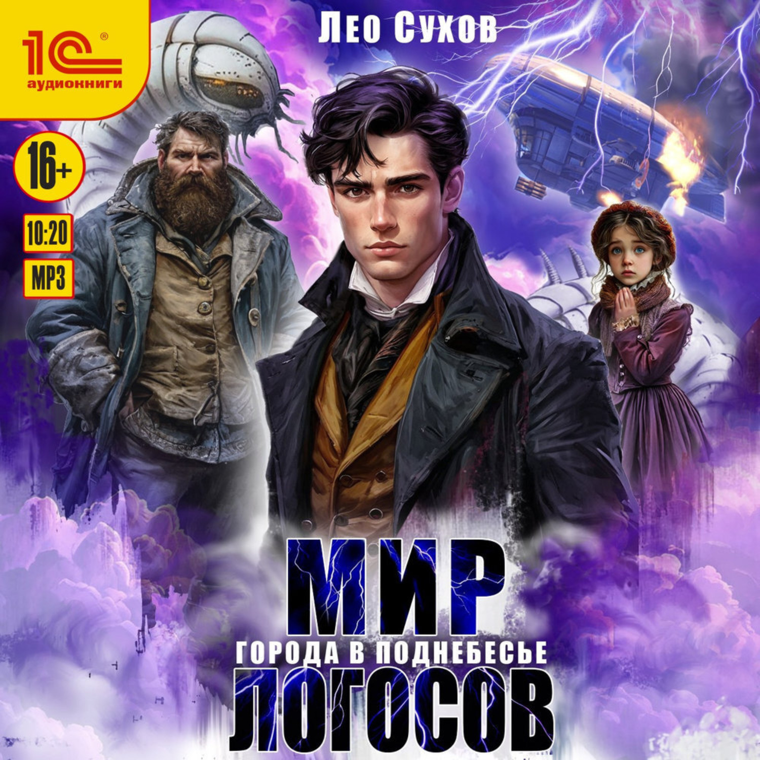 Обложка книги «Мир Логосов. Города в поднебесье»