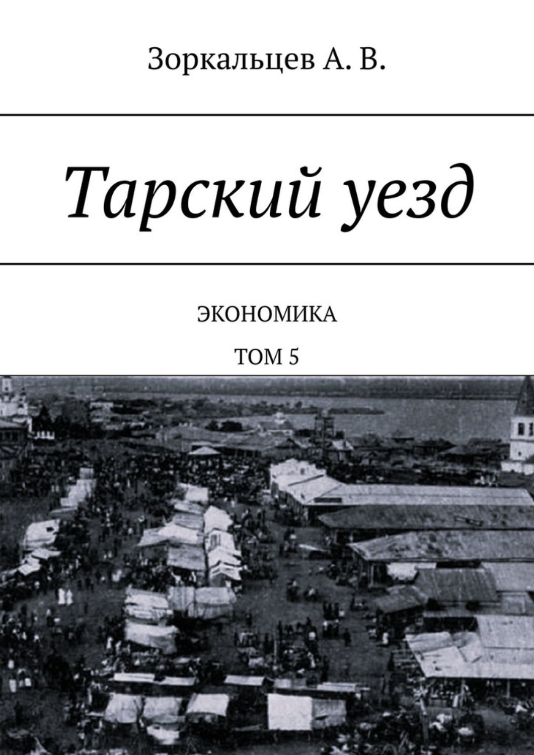Обложка книги «Тарский уезд. Экономика. Том 5»