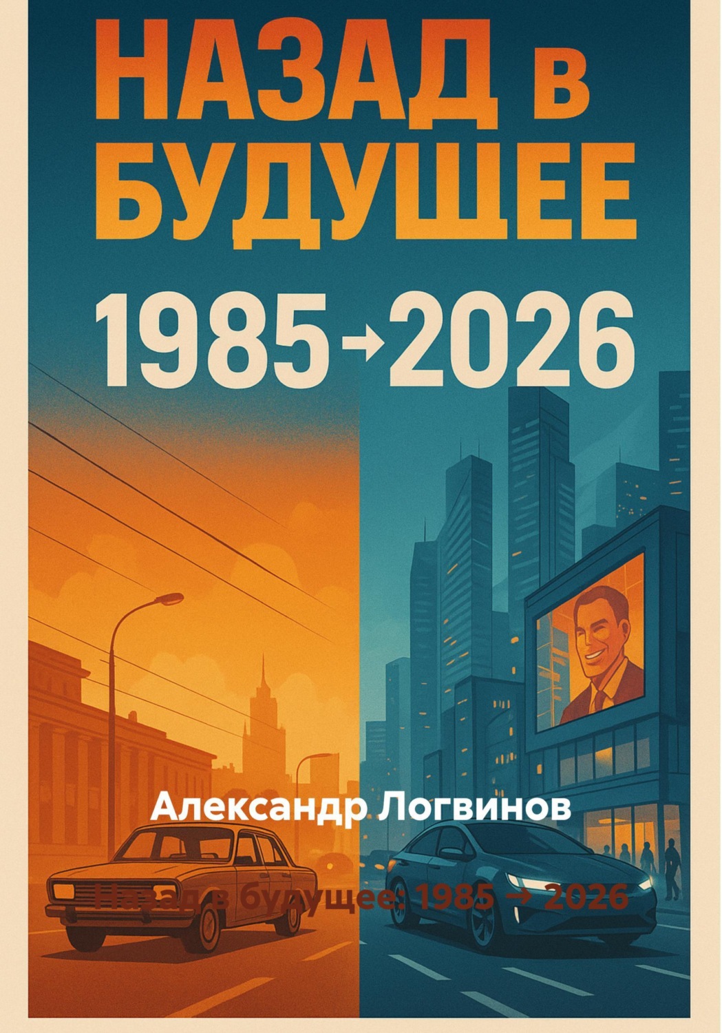 Обложка книги «Назад в будущее: 1985 → 2026»