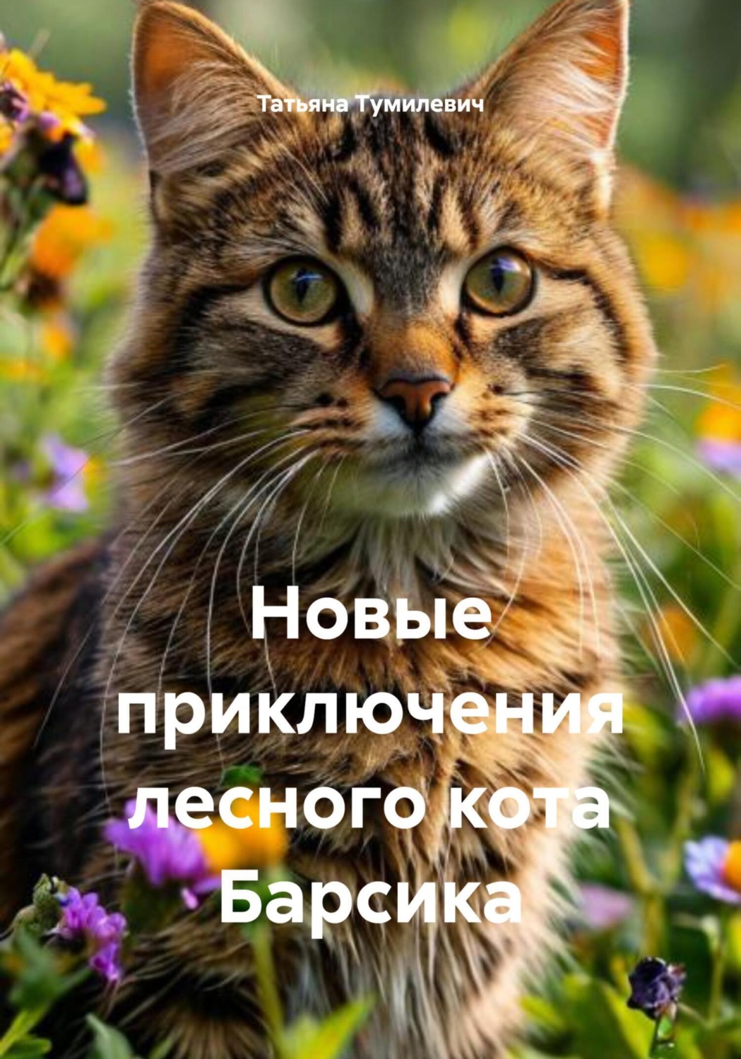 Обложка книги «Новые приключения лесного кота Барсика»