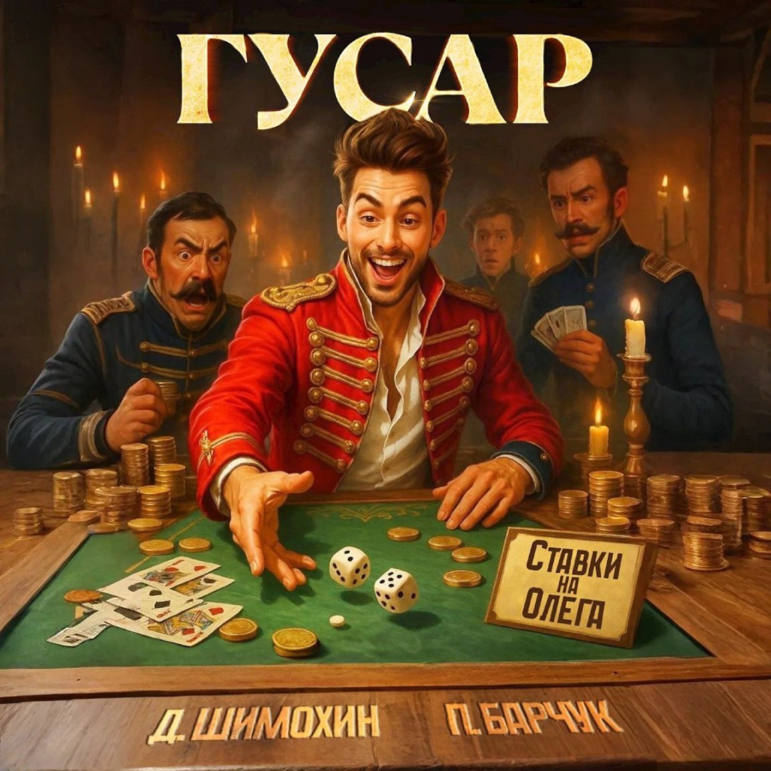 Обложка книги «Гусар»