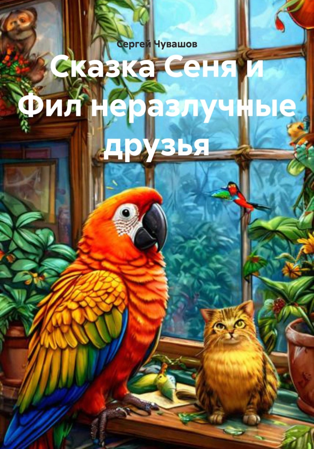 Обложка книги «Сказка Сеня и Фил неразлучные друзья»