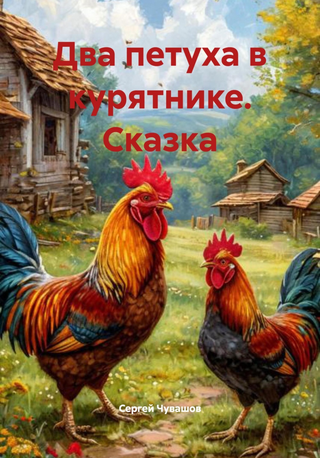 Обложка книги «Два петуха в курятнике. Сказка»