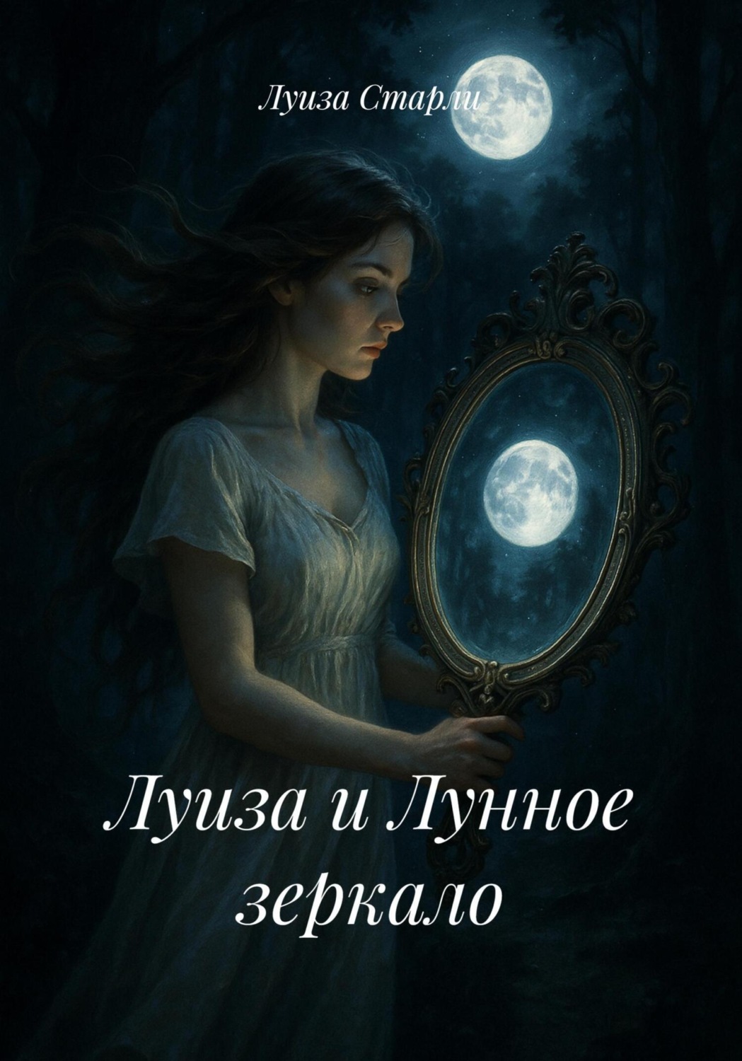 Обложка книги «Луиза и Лунное зеркало»