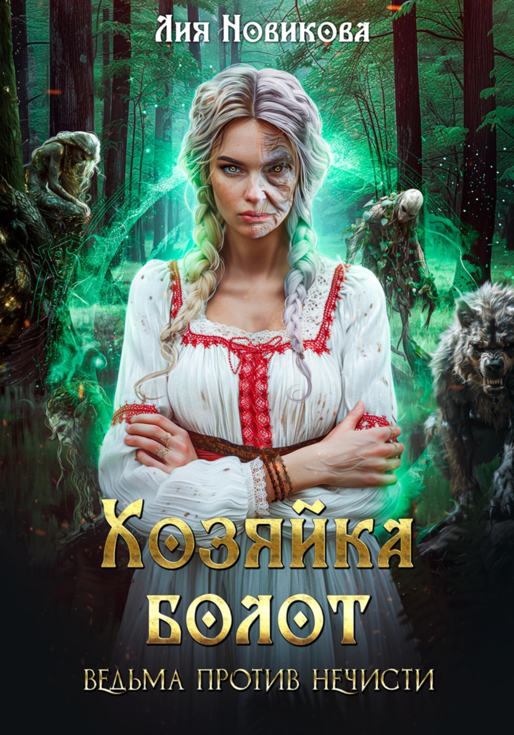 Обложка книги «Хозяйка болот. Ведьма против нечисти»