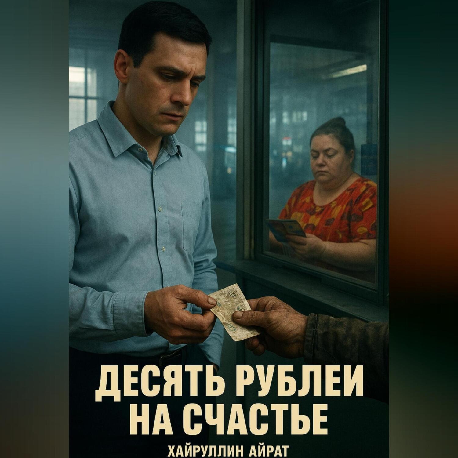 Обложка книги «Десять рублей на счастье»