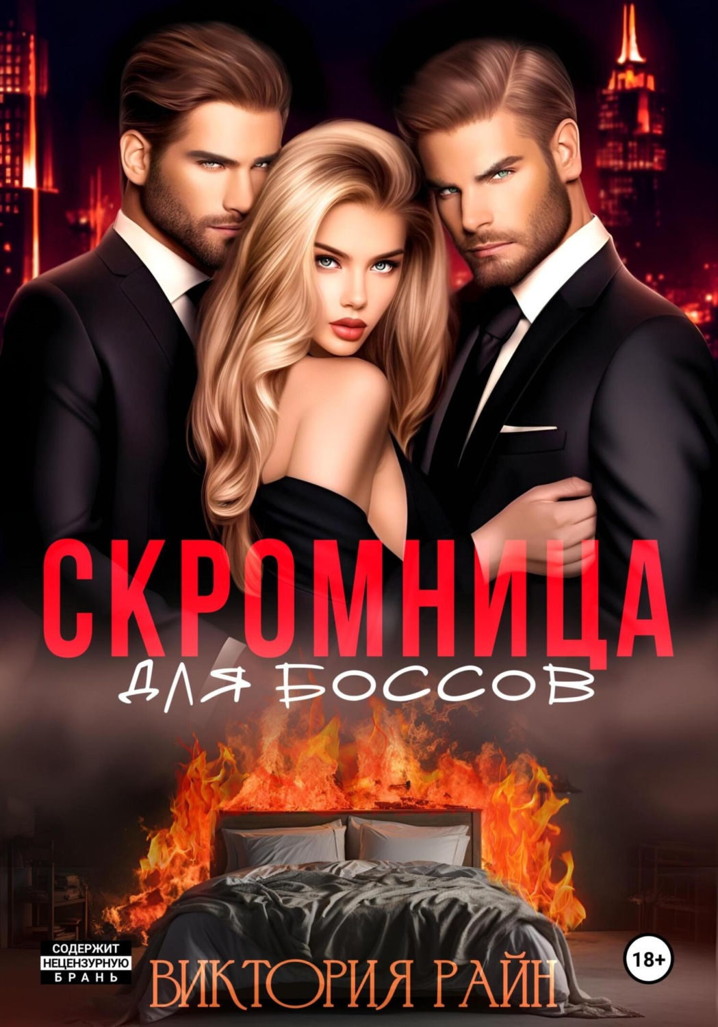Обложка книги «Скромница для боссов»