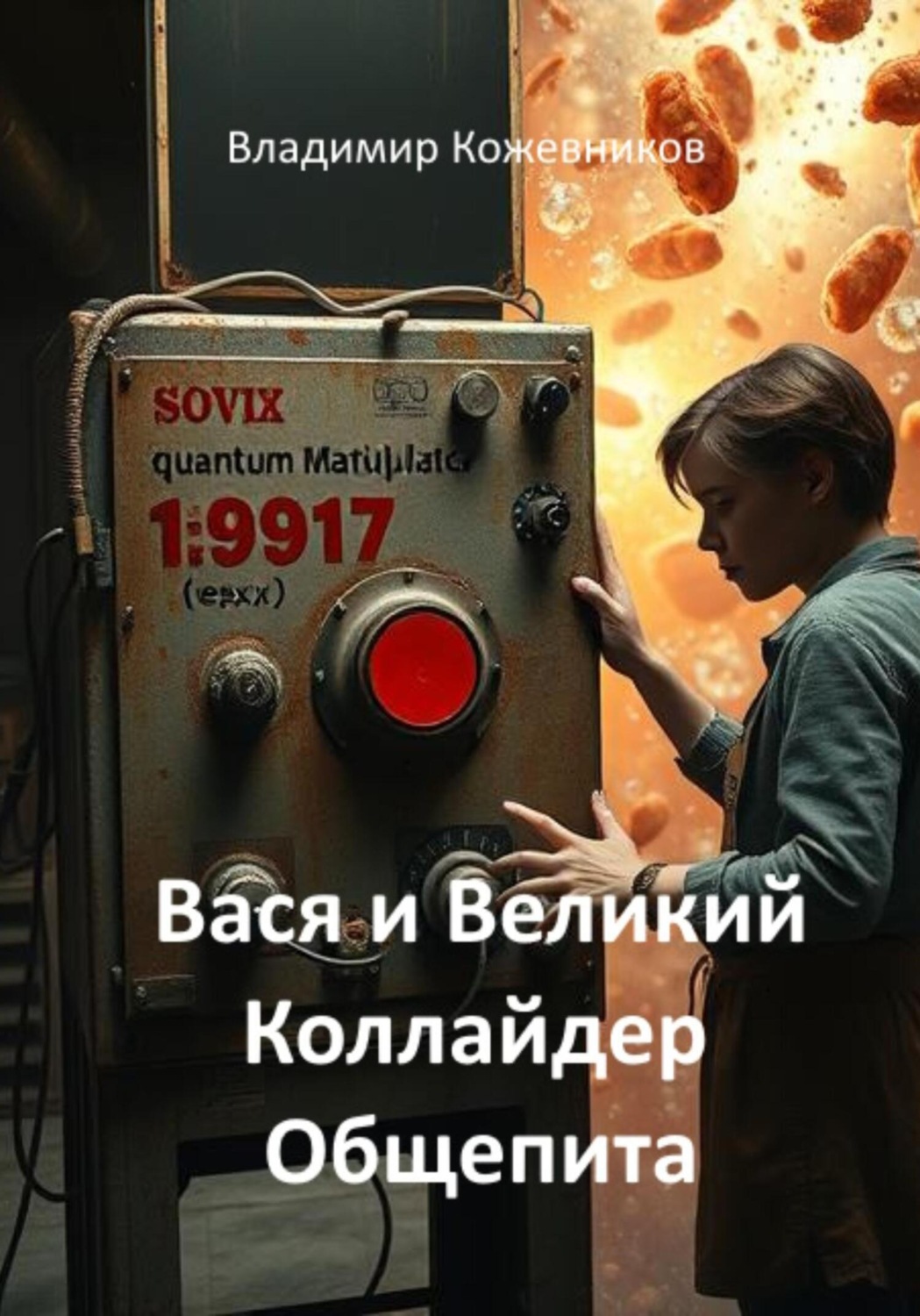 Обложка книги «Вася и Великий Коллайдер Общепита»