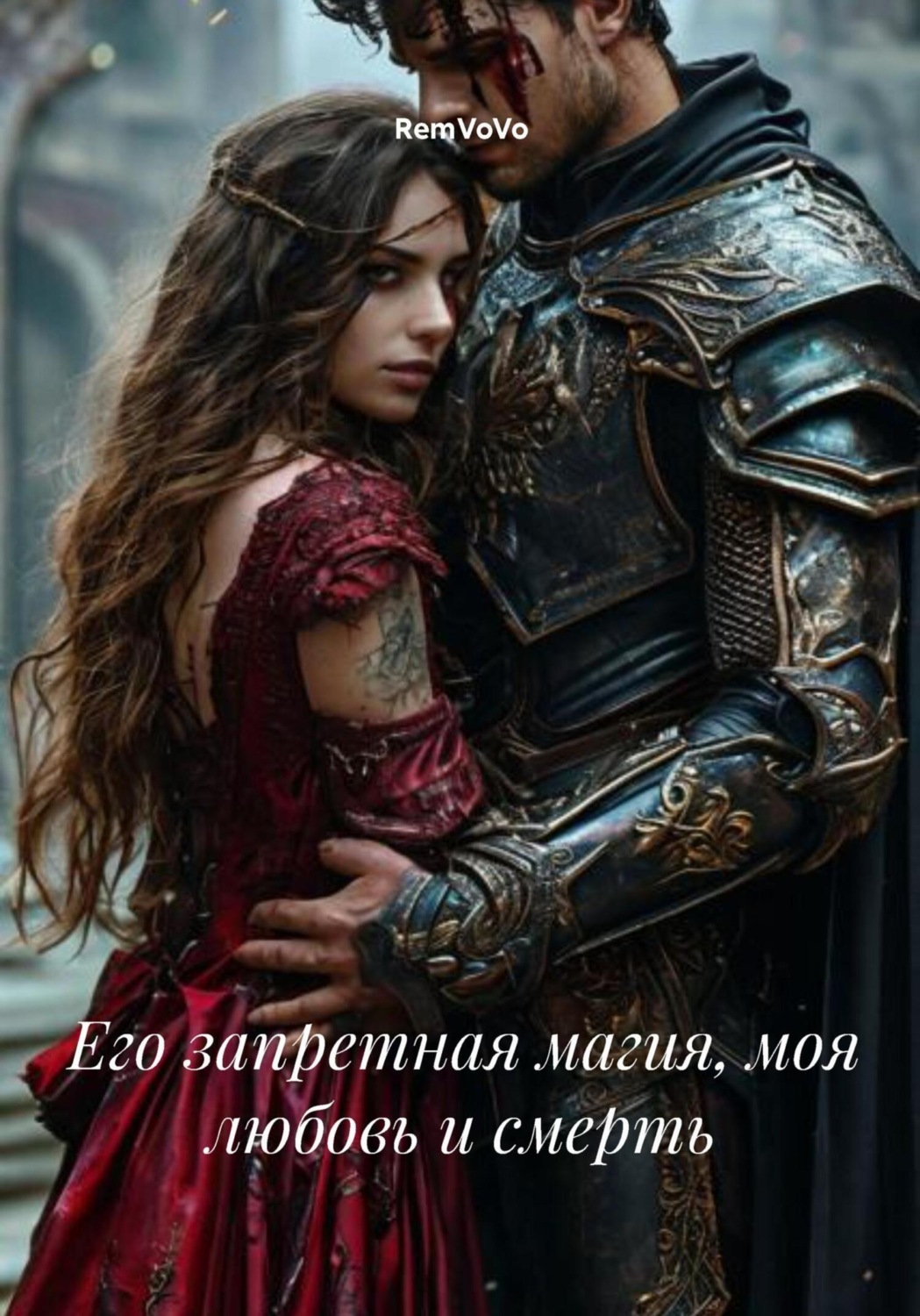 Обложка книги «Его запретная магия, моя любовь и смерть»
