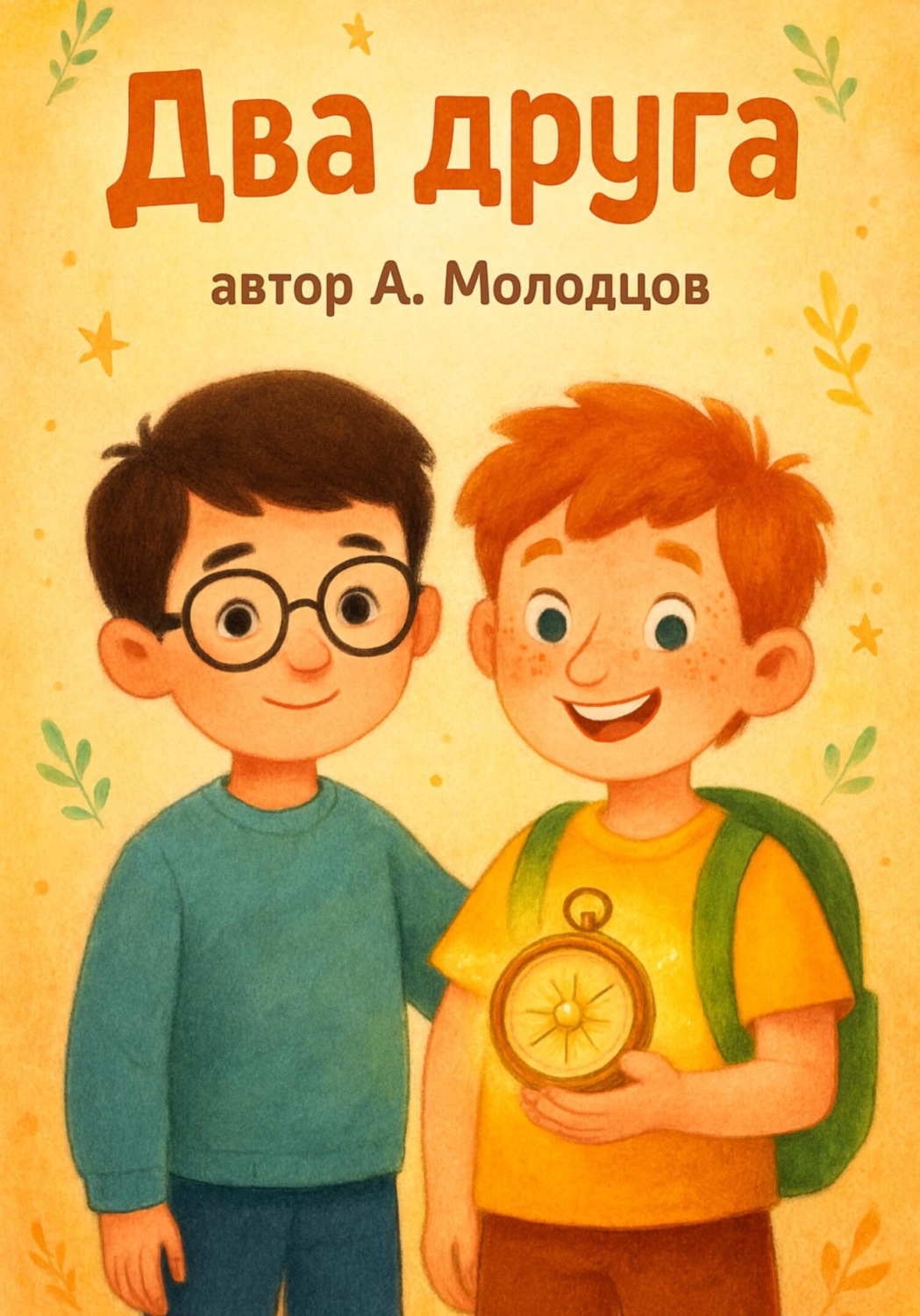 Обложка книги «Два друга»
