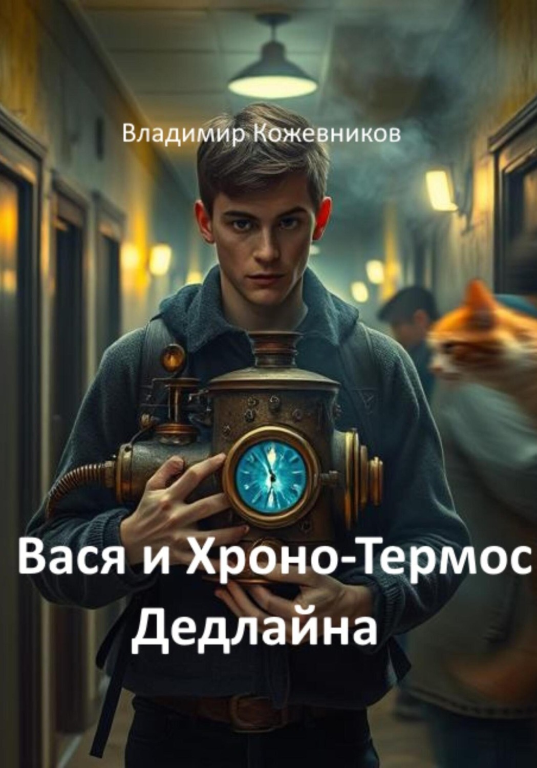 Обложка книги «Вася и Хроно-Термос Дедлайна»