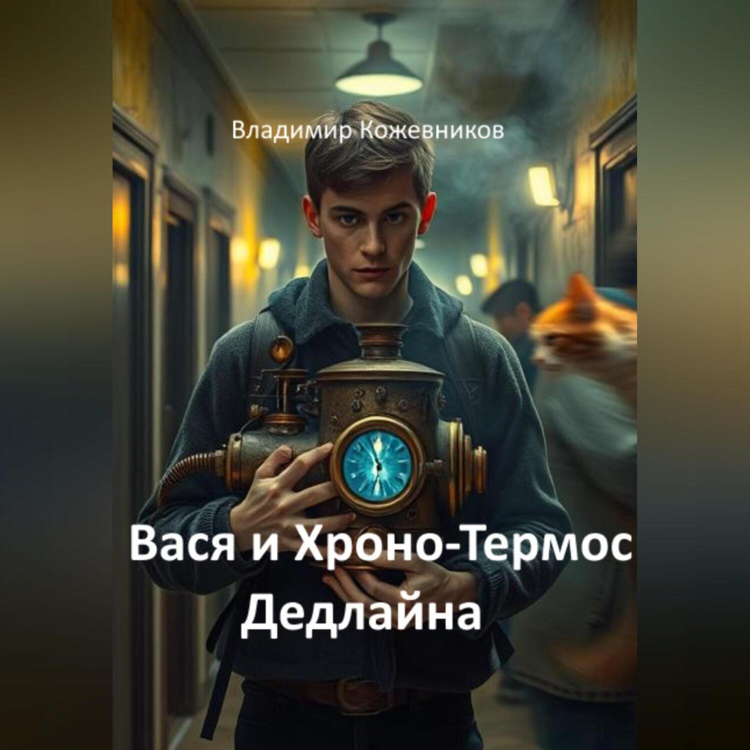 Обложка книги «Вася и Хроно-Термос Дедлайна»