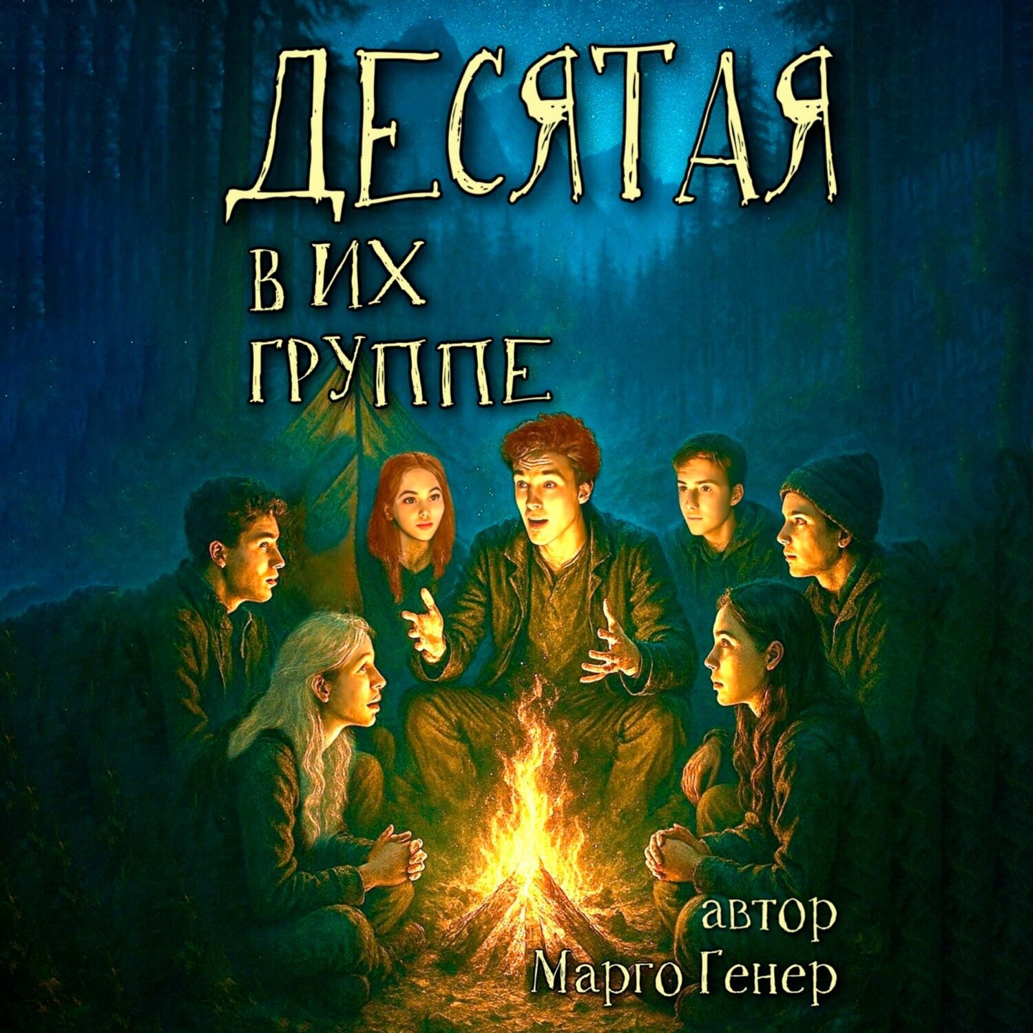 Обложка книги «Десятая в их группе»