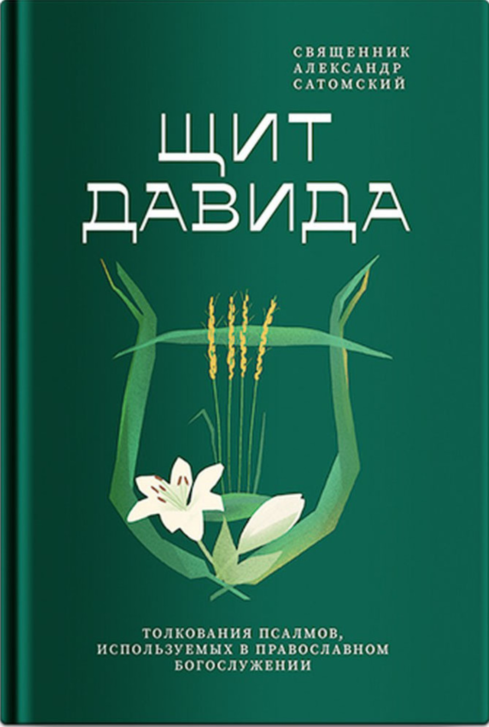 Обложка книги «Щит Давида. Толкование псалмов, используемых в православном богослужении»