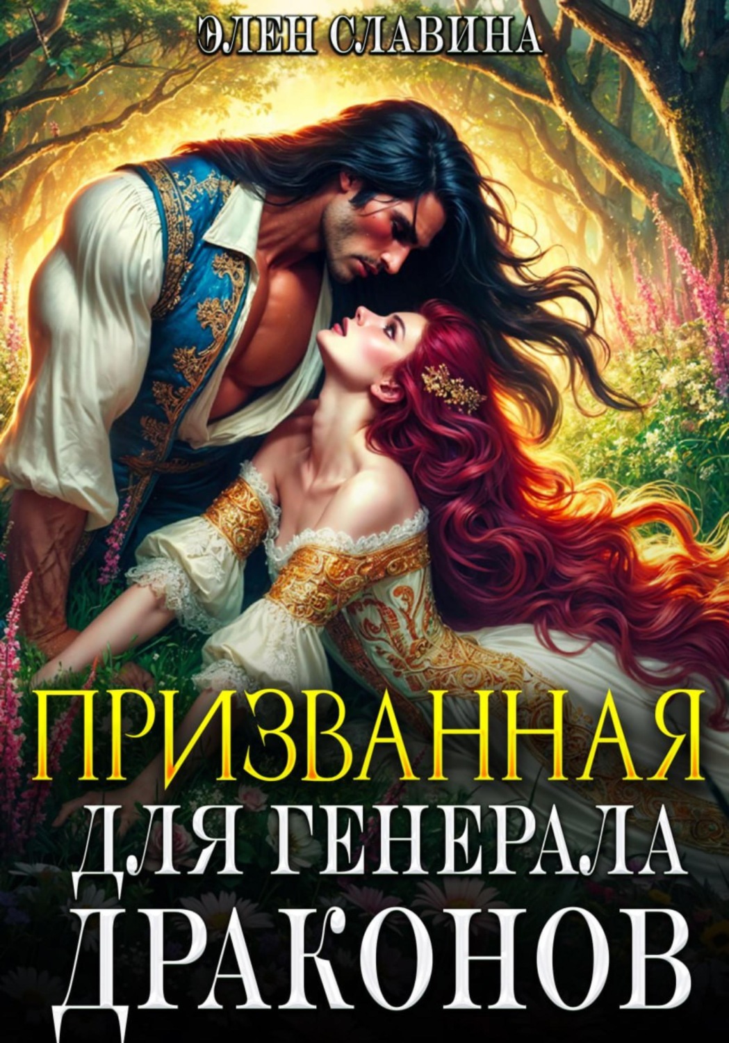 Обложка книги «Призванная для генерала Драконов»