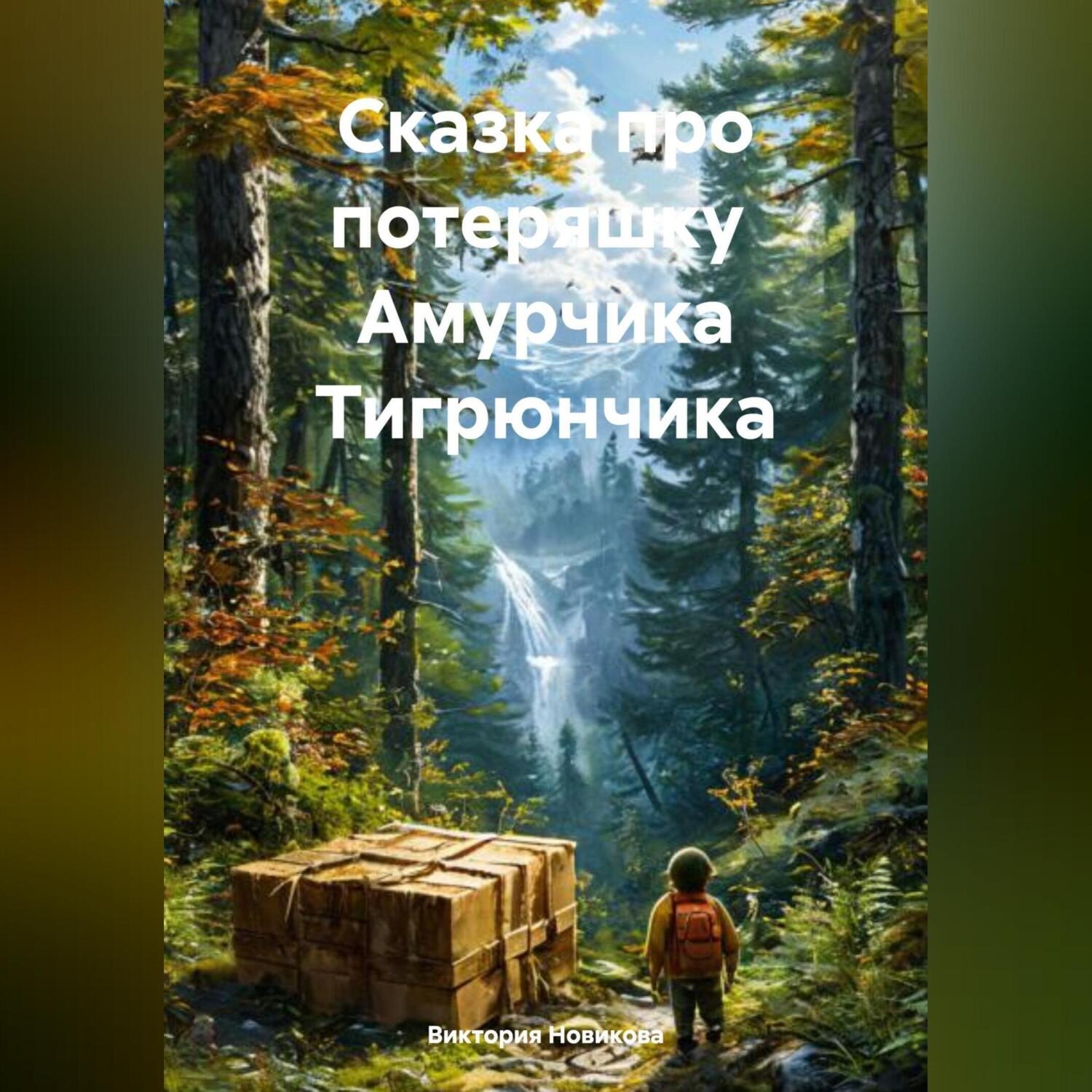 Обложка книги «Сказка про потеряшку Амурчика Тигрюнчика»