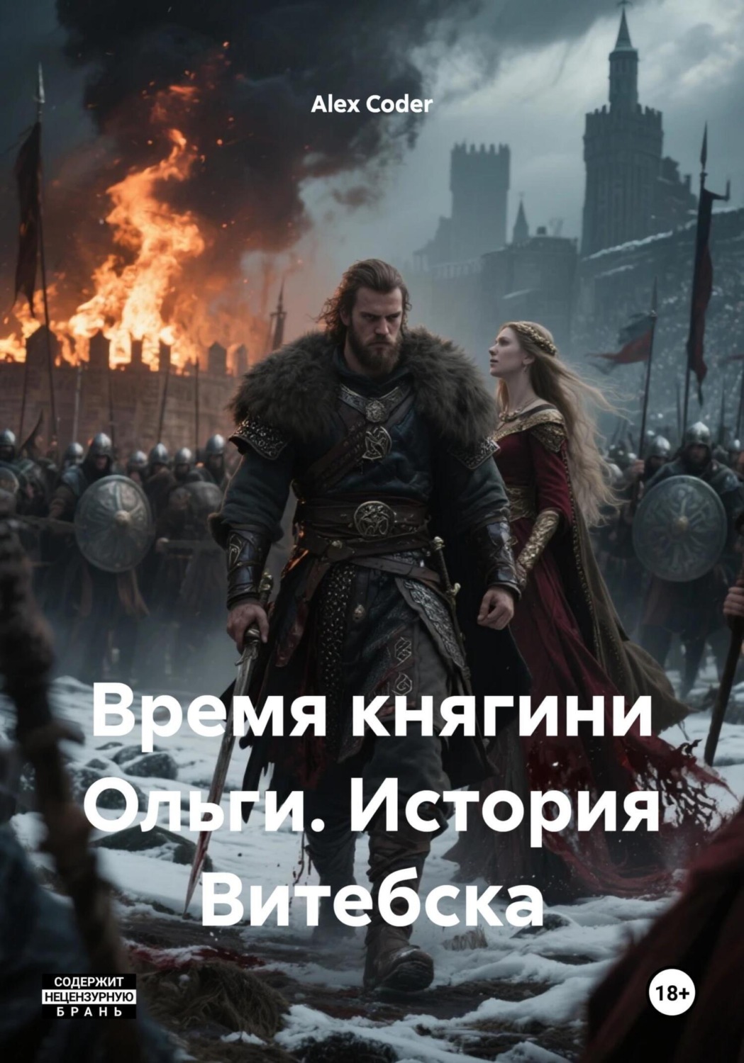 Обложка книги «Время княгини Ольги. История Витебска»