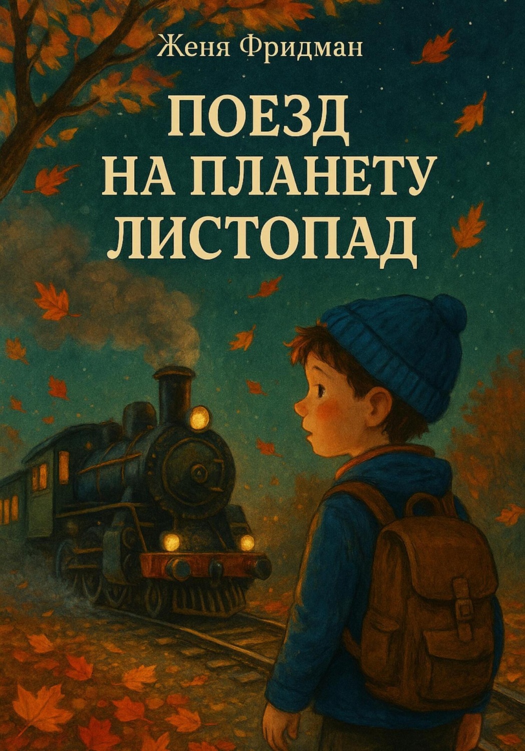 Обложка книги «Поезд на Планету Листопад»