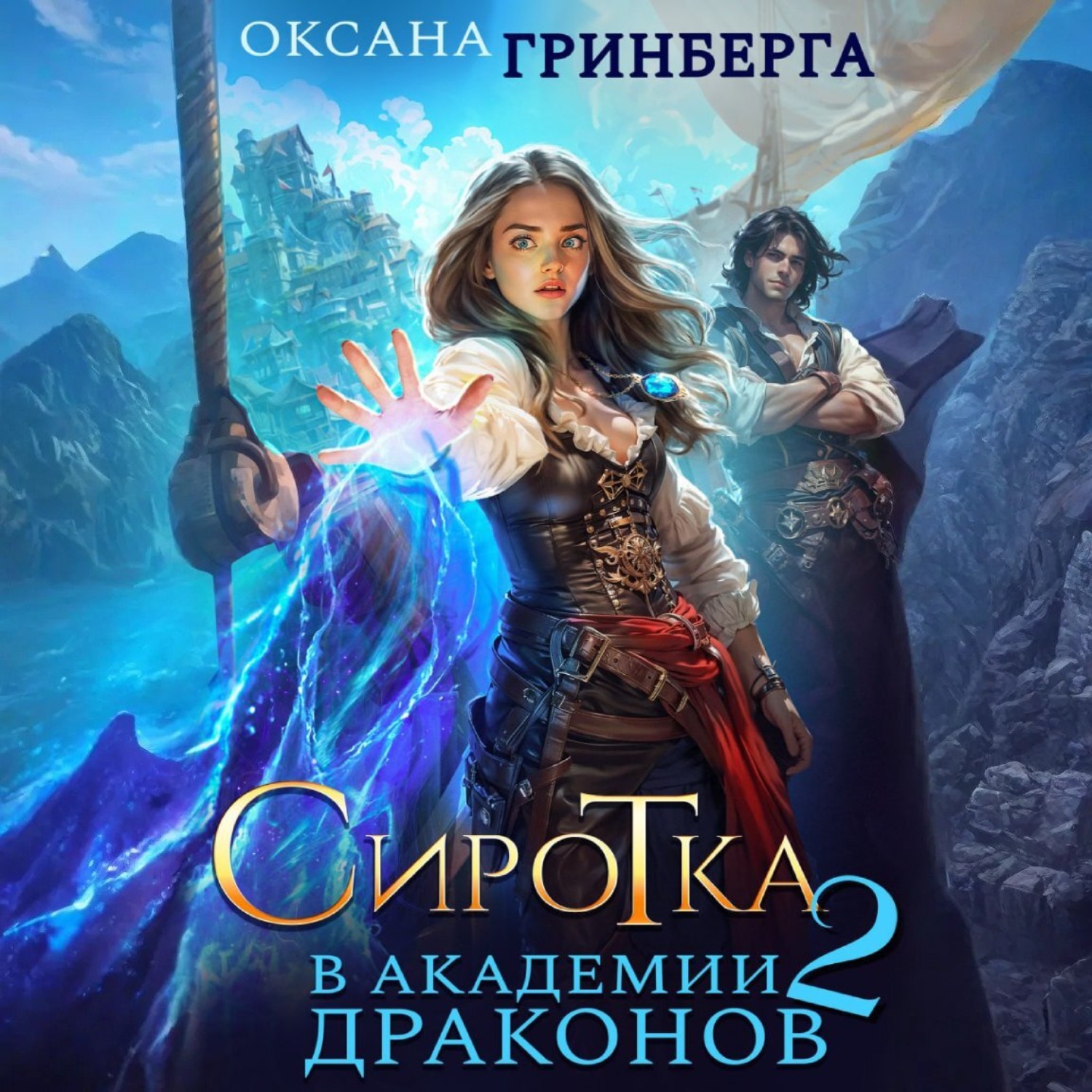 Обложка книги «Сиротка в Академии Драконов. Дочь пирата»