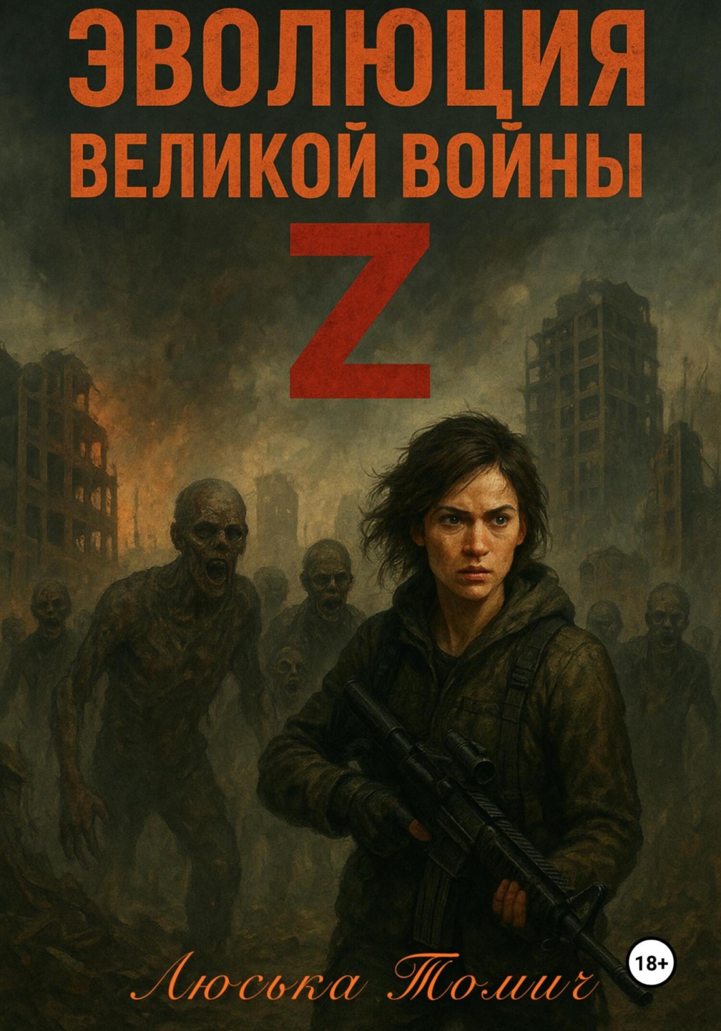 Обложка книги «Эволюция Великой войны Z»