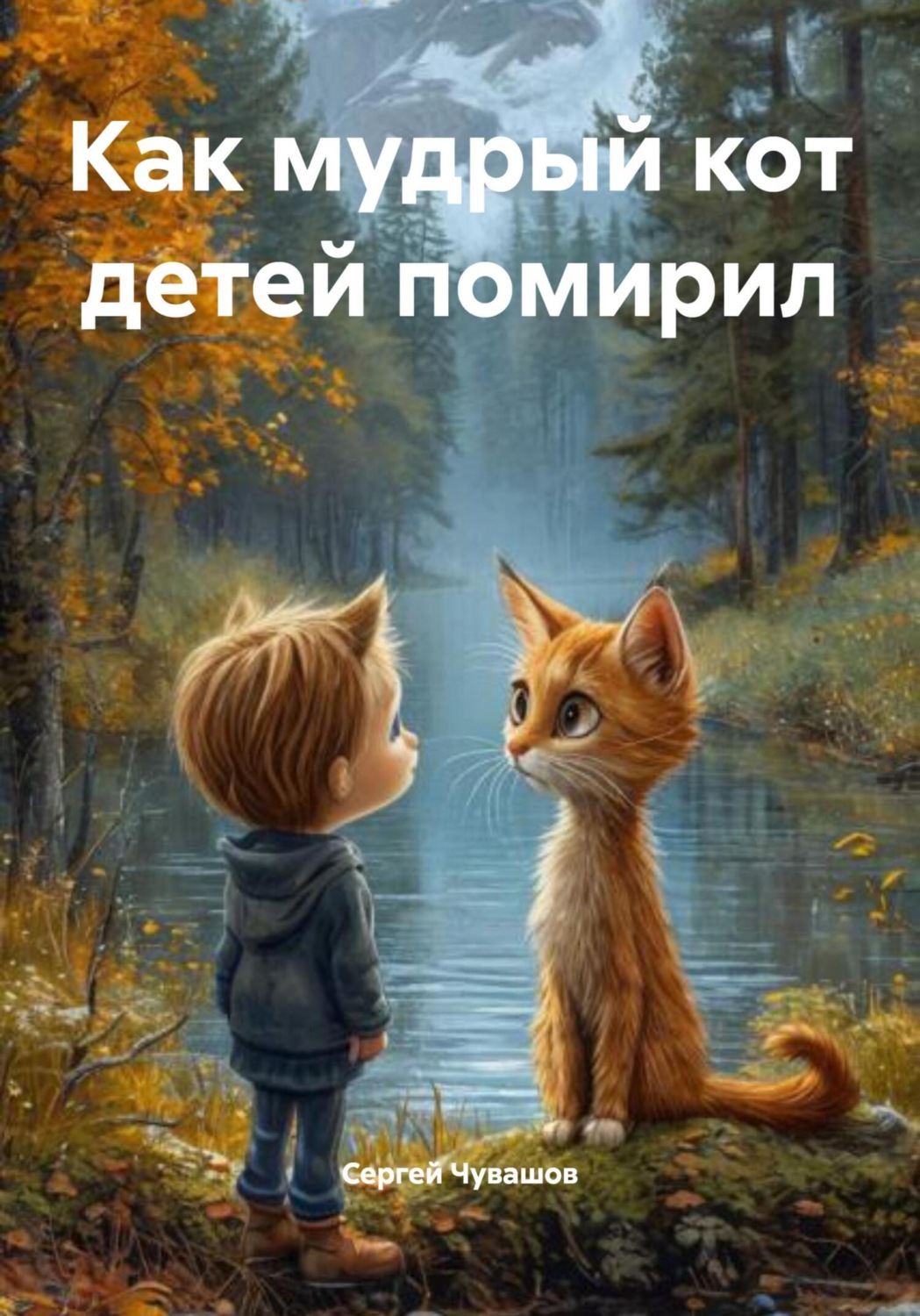 Обложка книги «Как мудрый кот детей помирил»