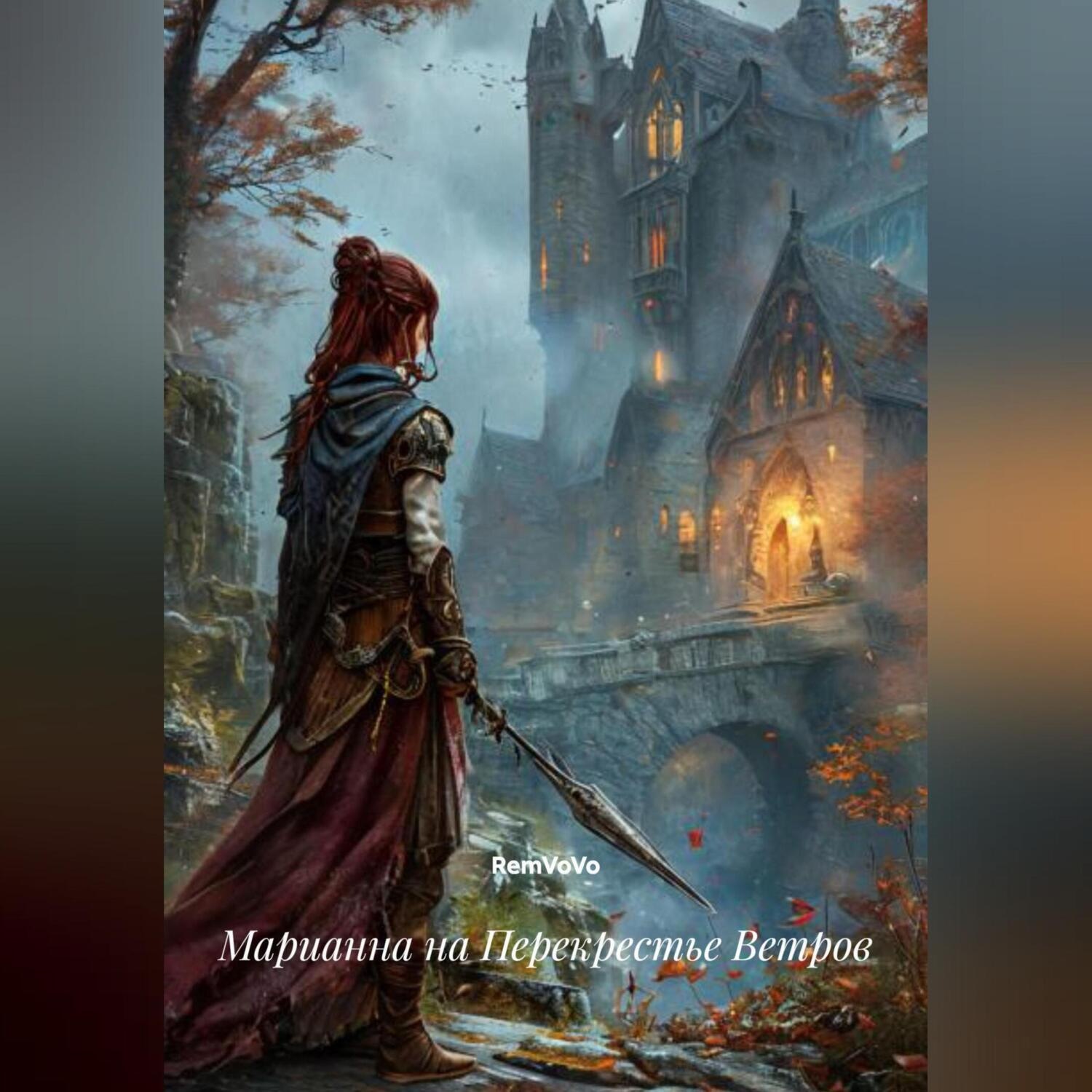 Обложка книги «Марианна на Перекрестье Ветров»