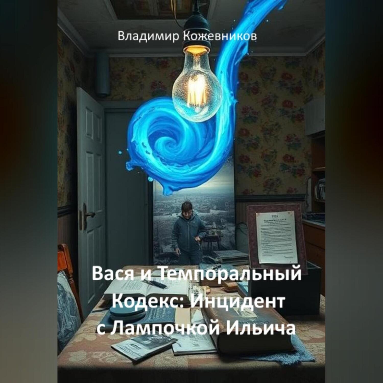 Обложка книги «Вася и Темпоральный Кодекс: Инцидент с Лампочкой Ильича»