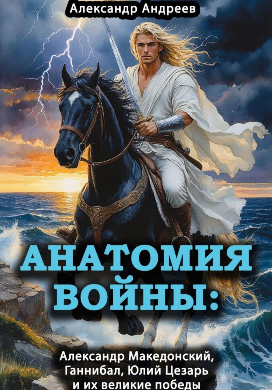 Обложка книги «Анатомия войны: Александр Македонский, Ганнибал, Юлий Цезарь и их великие победы»
