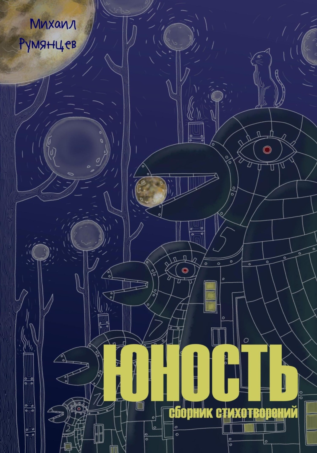 Обложка книги «Юность. Сборник стихотворений»