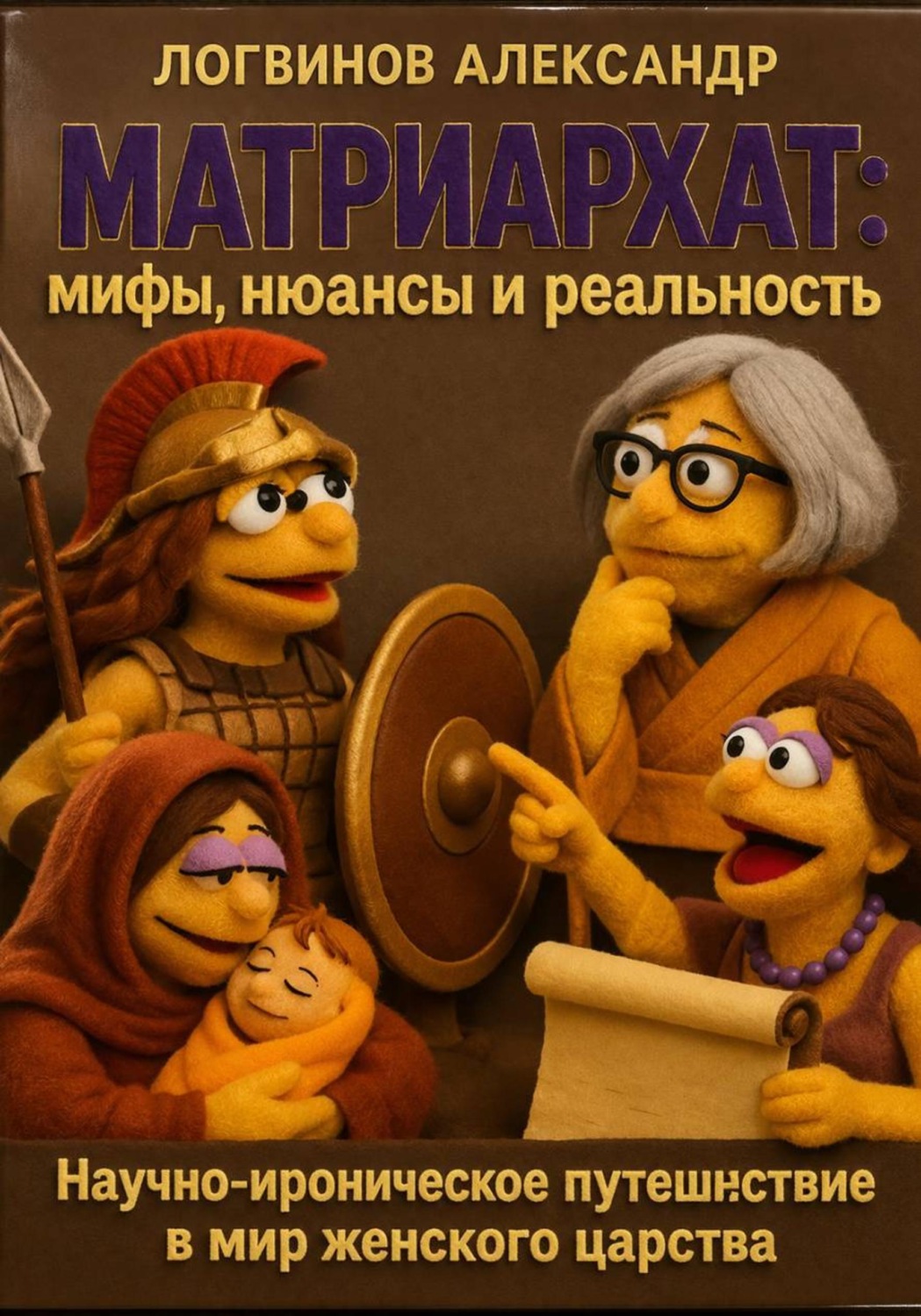 Обложка книги «Матриархат: мифы, нюансы и реальность Научно-ироническое путешествие в мир женского царства, где всё не так просто»