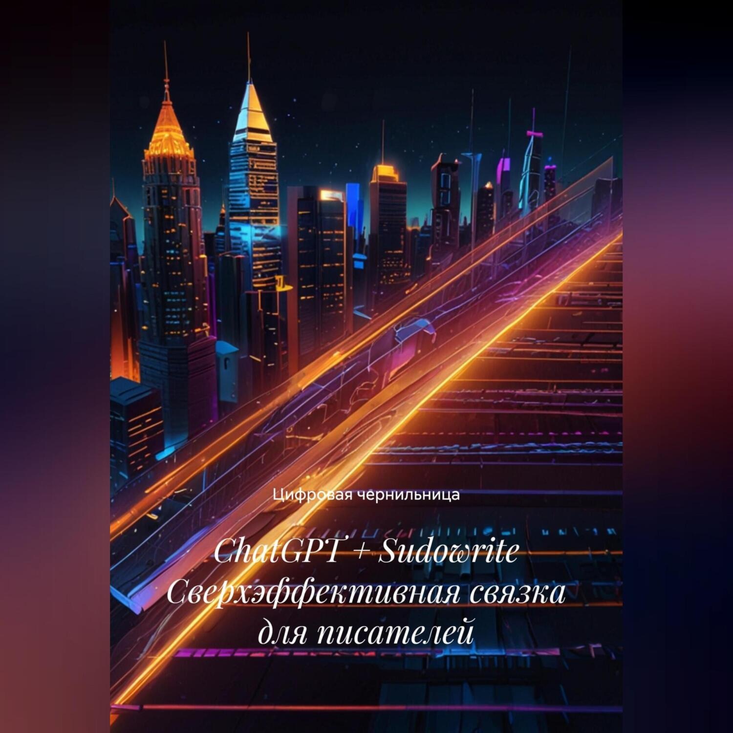 Обложка книги «ChatGPT + Sudowrite Сверхэффективная связка для писателей»