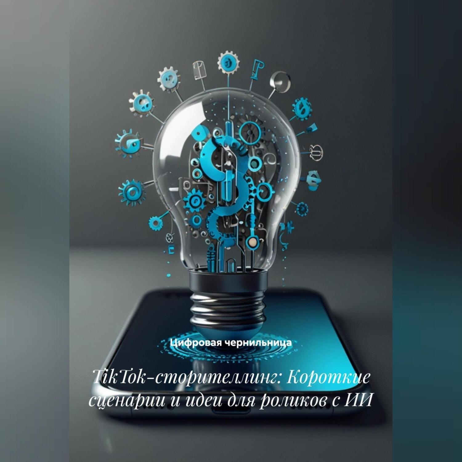 Обложка книги «TikTok-сторителлинг: Короткие сценарии и идеи для роликов с ИИ»